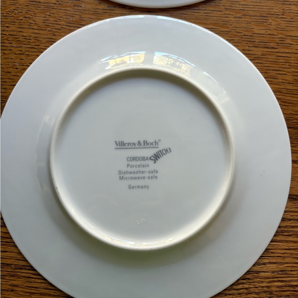 Villeroy & Boch Cordoba- Design Collection - Switch 3- Set of 4 salad plates - Picture 10 of 15